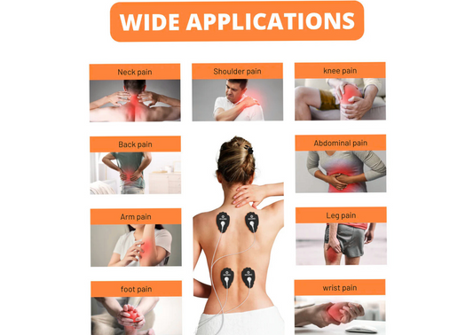 TENS/EMS Healing Pro-Pulse 8 (3-in-1 Combo)